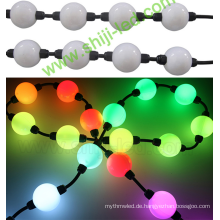 50mm RGB volle Farbe dmx 3d führte Kugelpunktbeleuchtung geführtes Pixelmodullicht